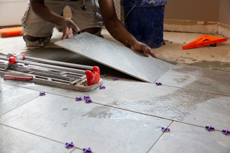 Tile Floor Installation